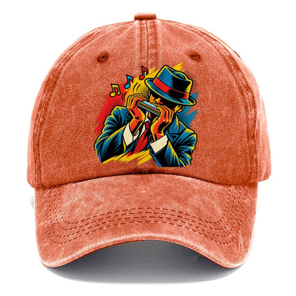 Pop Art Harmonica Classic Cap – Terracotta Clay