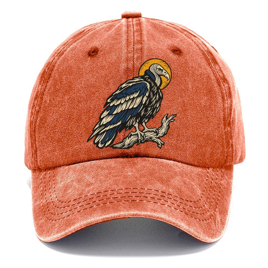 Vulture Solar Disc Sundown Familiars Classic Cap – Terracotta Clay