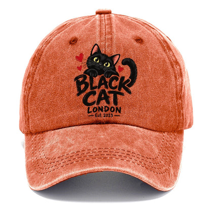 Black Cat London Est. 2023 Classic Cap – Terracotta Clay