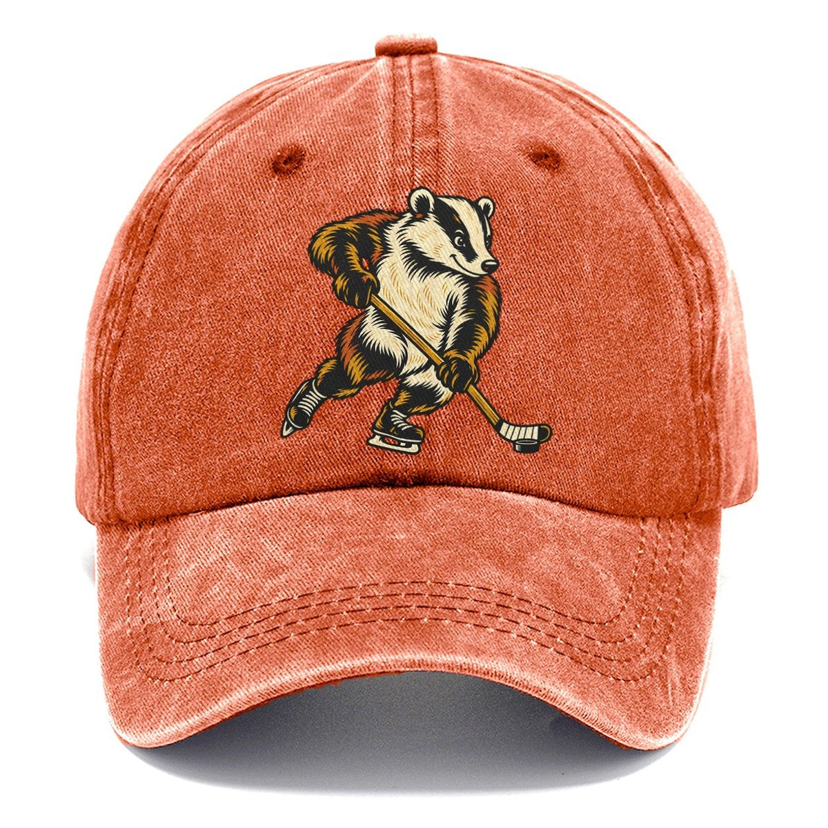 Badger Ice Skater Sundown Familiars Classic Cap – Terracotta Clay