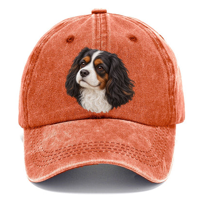 Cavalier Tricolour Smile Pastimes Companions Classic Cap – Terracotta Clay