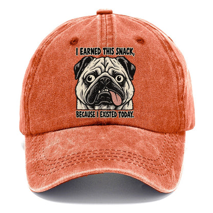 I Earned This Snack Feral Logic Classic Cap – Terracotta Clay