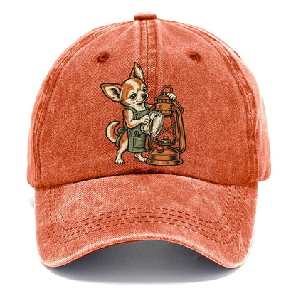 Chihuahua Lantern Mender Sundown Familiars Classic Cap – Terracotta Clay