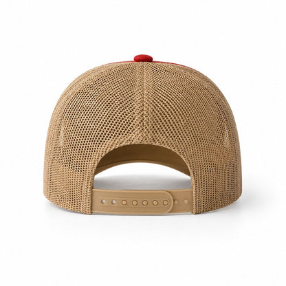 Red-Khaki — back view