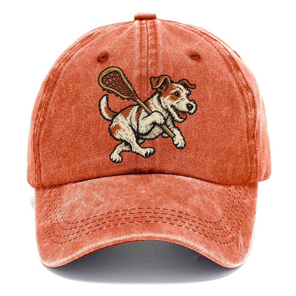 Terrier Lacrosse Runner Sundown Familiars Classic Cap – Terracotta Clay