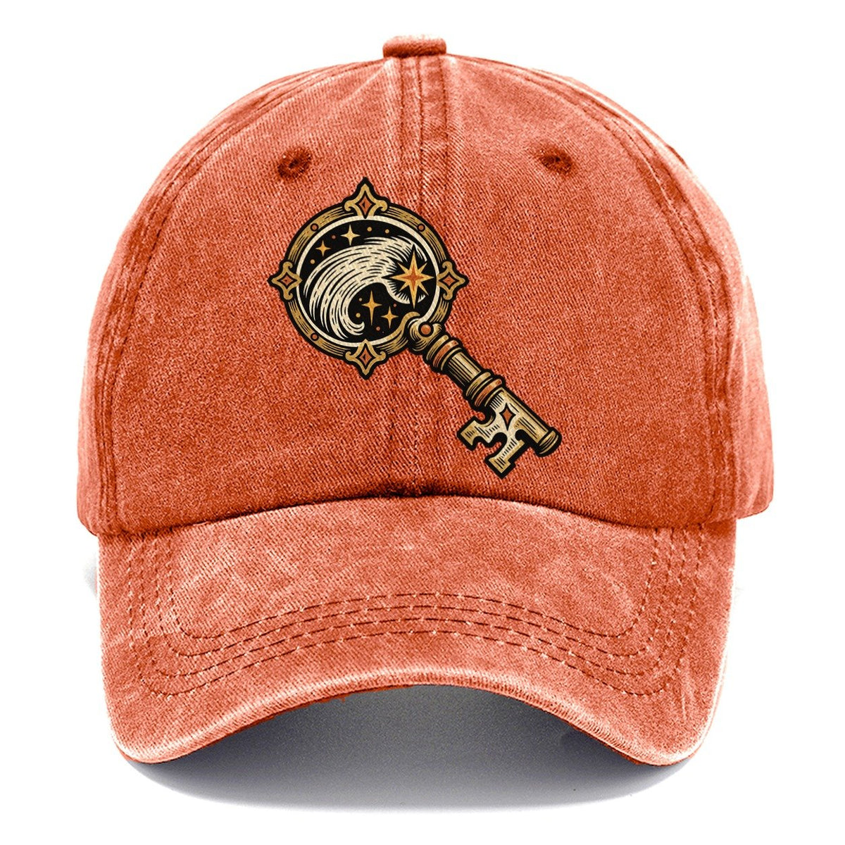 Comet Skeleton Key Sundown Familiars Classic Cap – Terracotta Clay