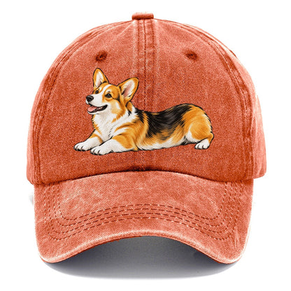 Lying Corgi Classic Cap – Terracotta Clay