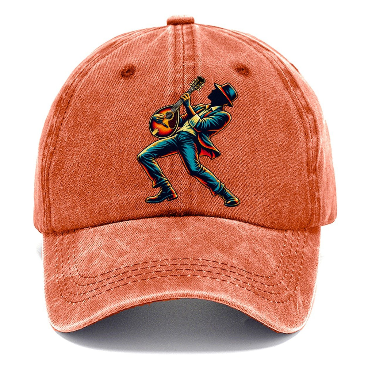 Mandolin Picker Classic Cap – Terracotta Clay