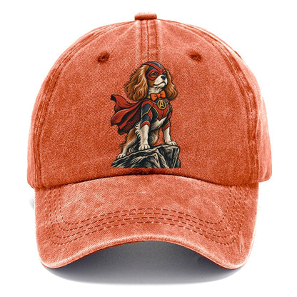 Caped Superhero Spaniel Classic Cap – Terracotta Clay
