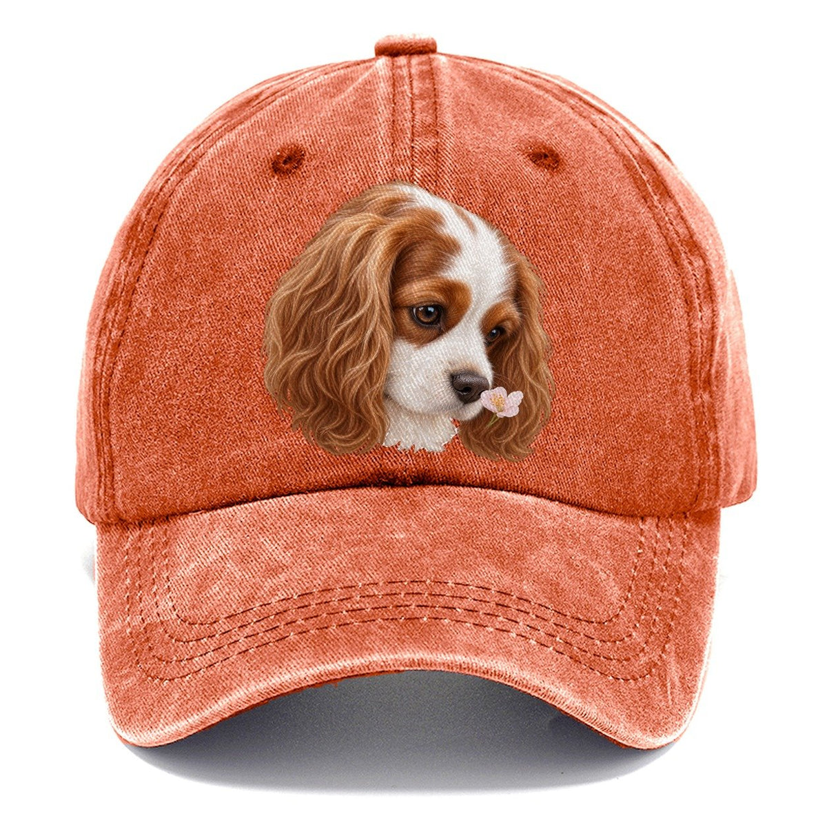 Cavalier Petal Greeting Pastimes Companions Classic Cap – Terracotta Clay