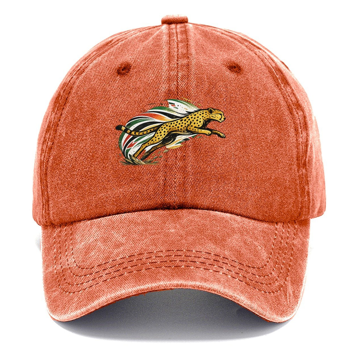 Running Cheetah Speed Streaks Classic Cap – Terracotta Clay