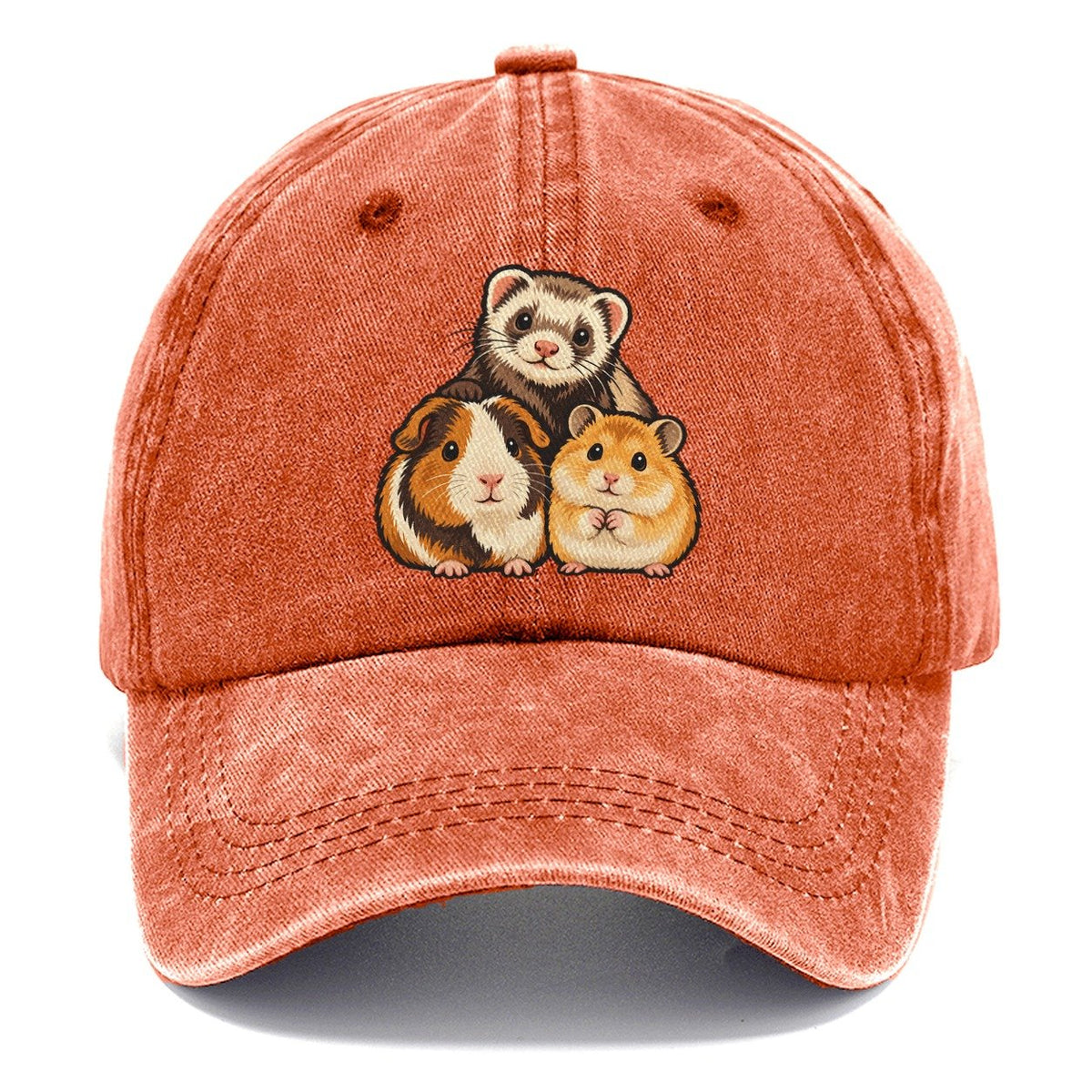 Small Pet Gathering Small Pet Logos Classic Cap – Terracotta Clay