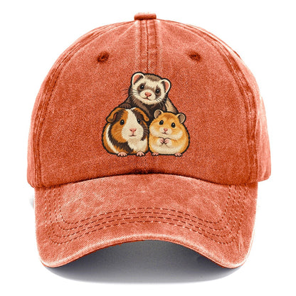 Small Pet Gathering Small Pet Logos Classic Cap – Terracotta Clay