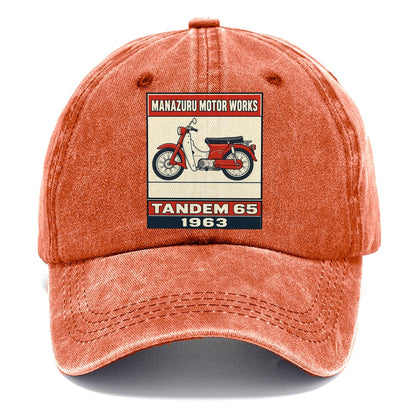 Manazuru Tandem 65 Showa Speed Plates Classic Cap – Terracotta Clay