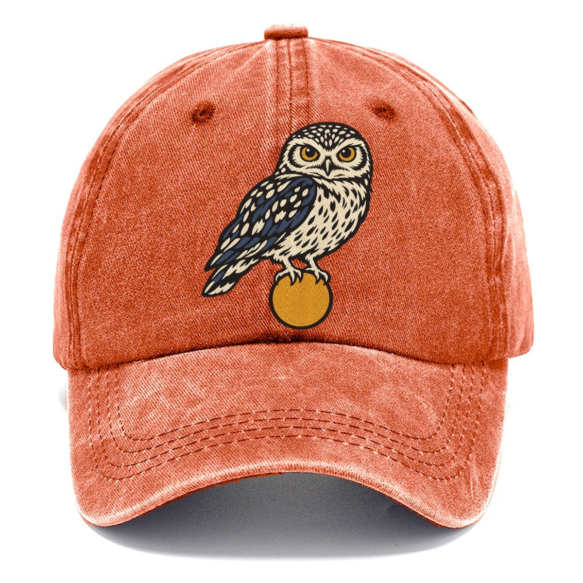 Burrowing Owl Sunrise Sundown Familiars Classic Cap – Terracotta Clay