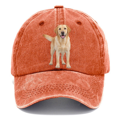 Labrador Retriever Standing Top Breeds Classic Cap – Terracotta Clay