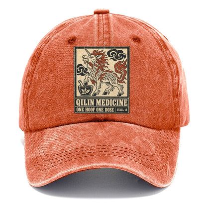 Kirin Medicine Yokai Night Market Classic Cap – Terracotta Clay