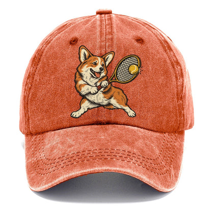 Corgi Tennis Return Sundown Familiars Classic Cap – Terracotta Clay