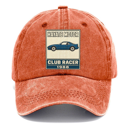Hayabusa Club Racer Showa Speed Plates Classic Cap – Terracotta Clay