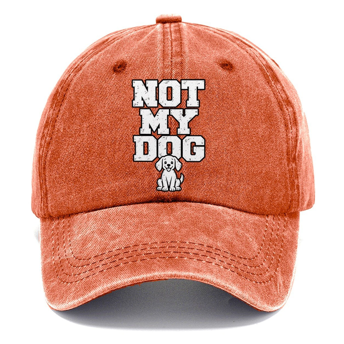 Not My Dog Classic Cap – Terracotta Clay