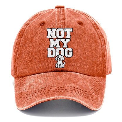 Not My Dog Classic Cap – Terracotta Clay