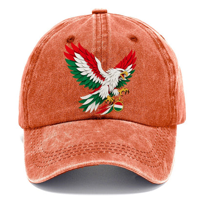Cut-Paper Hungary Crest Classic Cap – Terracotta Clay