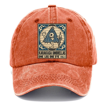 Karakasa Umbrellas Yokai Night Market Classic Cap – Terracotta Clay