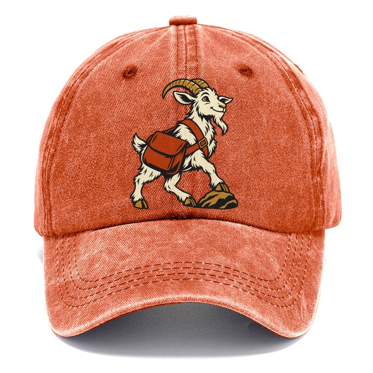 Goat Desert Postman Sundown Familiars Classic Cap – Terracotta Clay