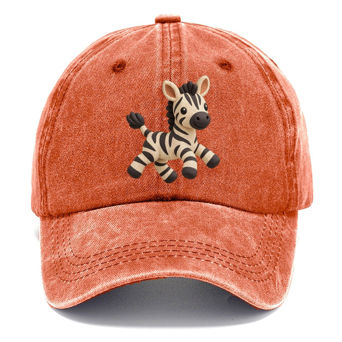 Zebra Foal Hop Classic Cap – Terracotta Clay