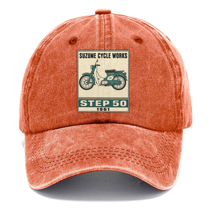 Suzume Step 50 Showa Speed Plates Classic Cap – Terracotta Clay