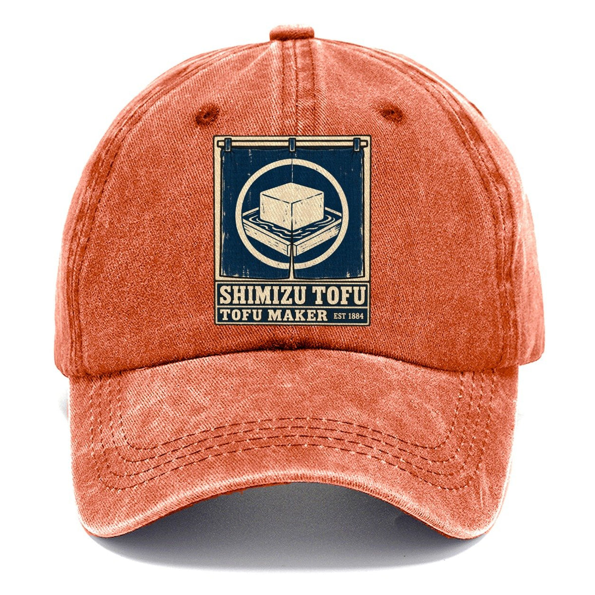 Shimizu Tofu Works Noren Trade Co Classic Cap – Terracotta Clay