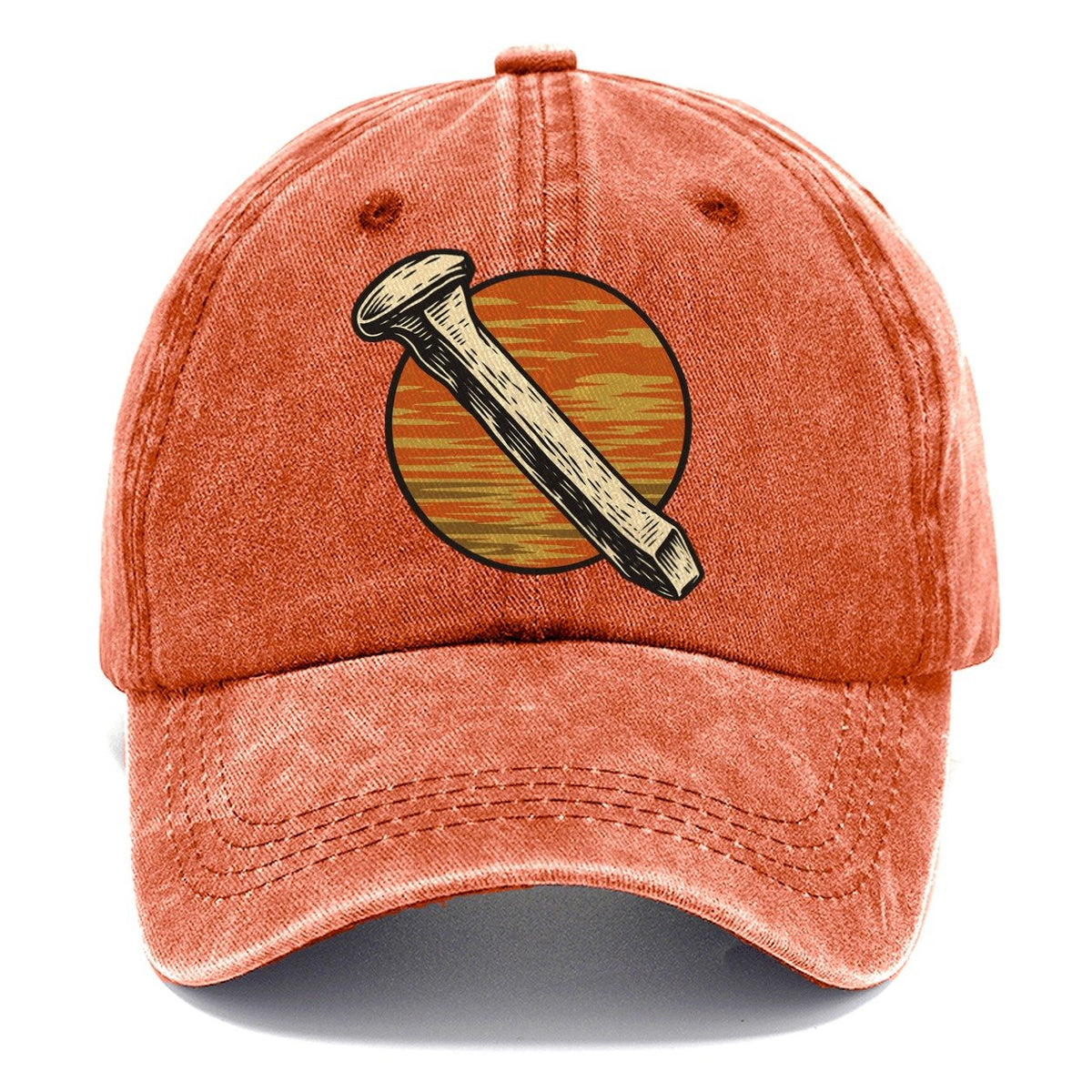 Sunset Rail Spike Sundown Familiars Classic Cap – Terracotta Clay