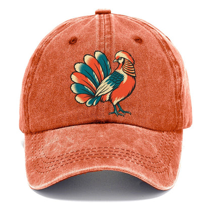 Golden Pheasant Fan Classic Cap – Terracotta Clay