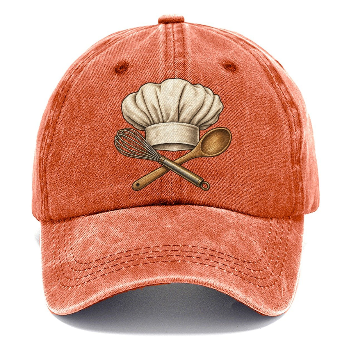 Chef Hat Whisk And Spoon Fan Favorites Classic Cap – Terracotta Clay