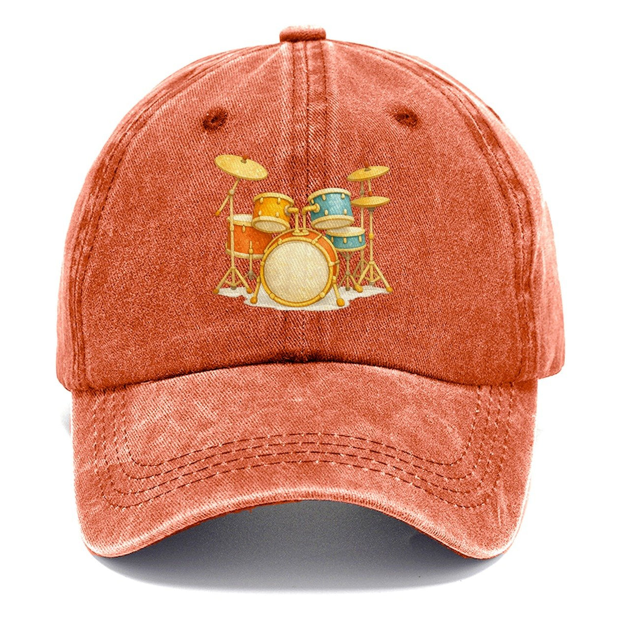 Colorful Drum Kit Classic Cap – Terracotta Clay
