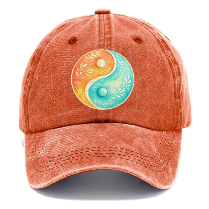 Botanical Yin Yang Classic Cap – Terracotta Clay