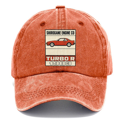 Shirogane Turbo R Showa Speed Plates Classic Cap – Terracotta Clay