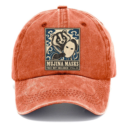 Mujina Masks Yokai Night Market Classic Cap – Terracotta Clay
