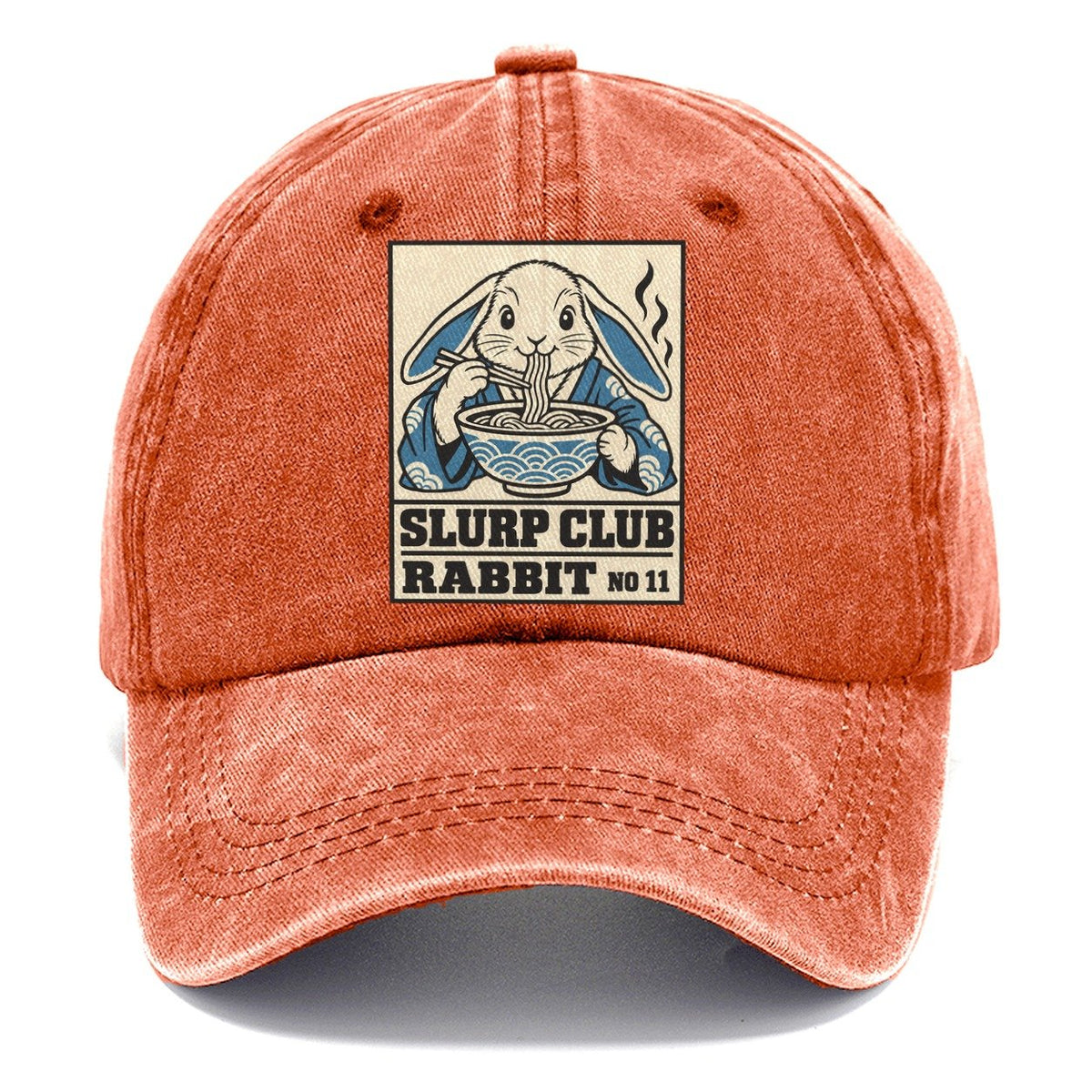 Rabbit Veg Slurp Club Classic Cap – Terracotta Clay