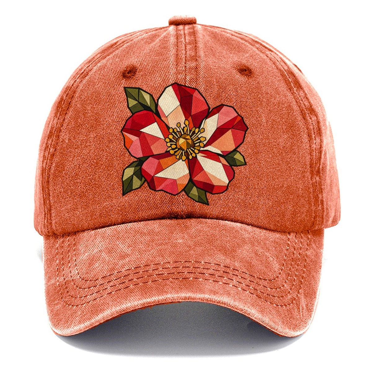 Wild Rose Wildwood Mosaic Classic Cap – Terracotta Clay