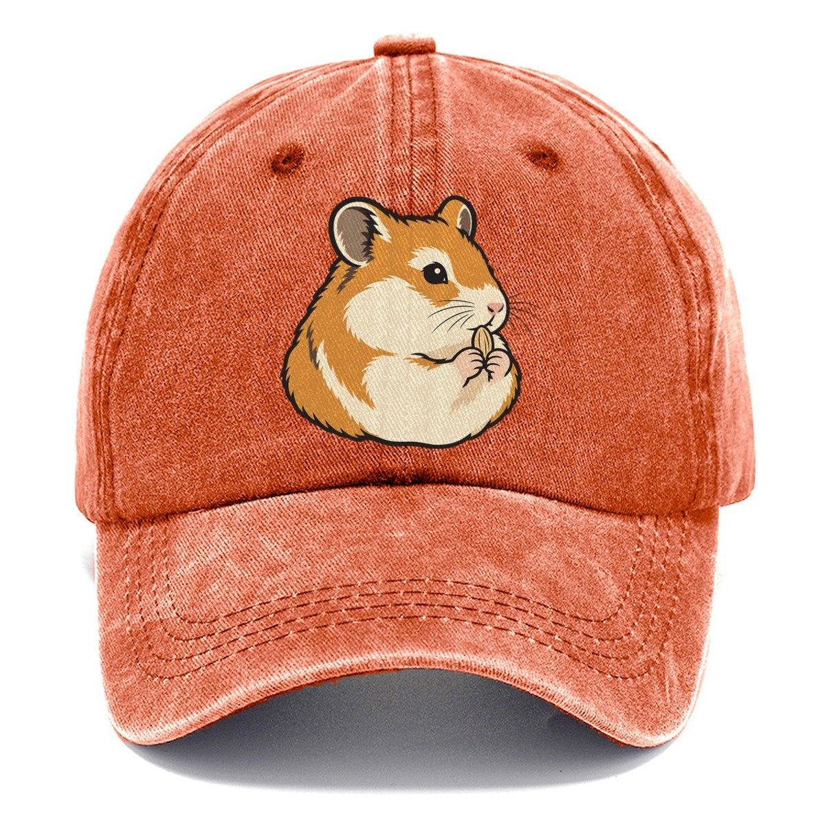 Hamster Seed Keeper Small Pet Logos Classic Cap – Terracotta Clay