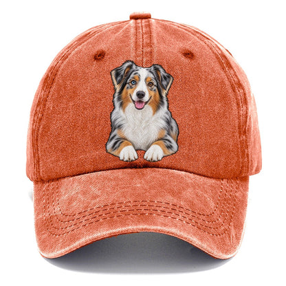 Blue Merle Mini Aussie Classic Cap – Terracotta Clay