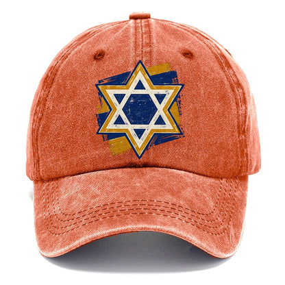 Handcrafted Star of David Classic Cap – Terracotta Clay