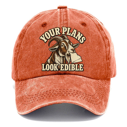 Goat Edible Plans Character Club Classic Cap – Terracotta Clay