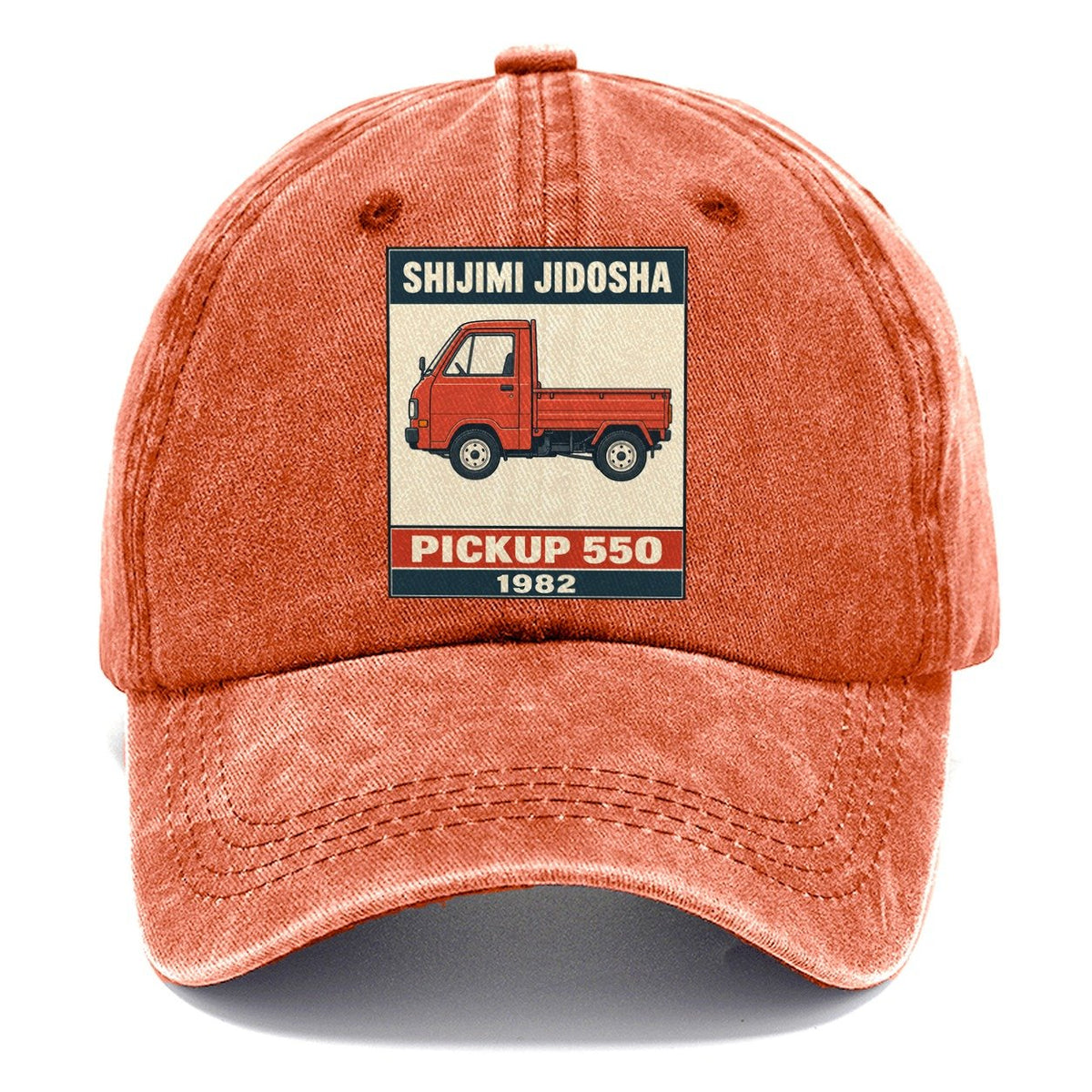 Shijimi Pickup Showa Speed Plates Classic Cap – Terracotta Clay