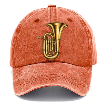 Tuba Warm Brass Curl Pastimes Companions Classic Cap – Terracotta Clay