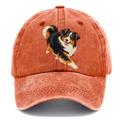 Running Australian Shepherd Classic Cap – Terracotta Clay