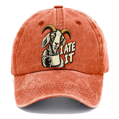 Pop Art Goat Mug Truths Classic Cap – Terracotta Clay