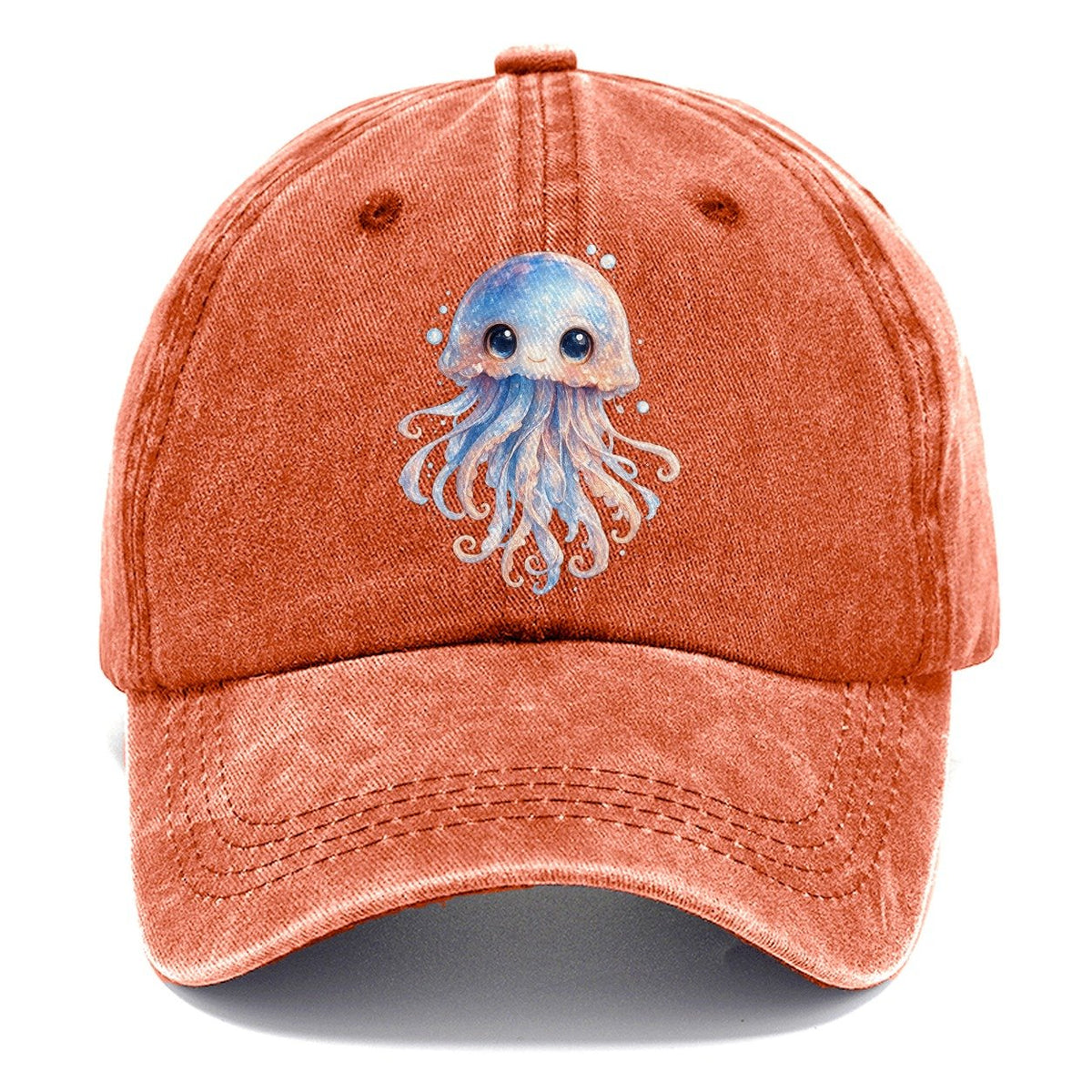 Cute Octopus Creature Classic Cap – Terracotta Clay