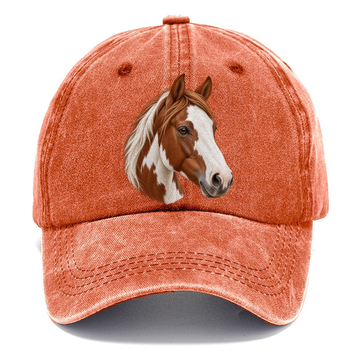 Paint Horse Broad Blaze Pastimes Companions Classic Cap – Terracotta Clay
